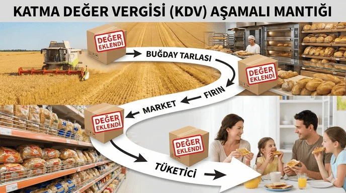KDV'nin Çalışma Mantığı Vergi Aslında Kimden Çıkar